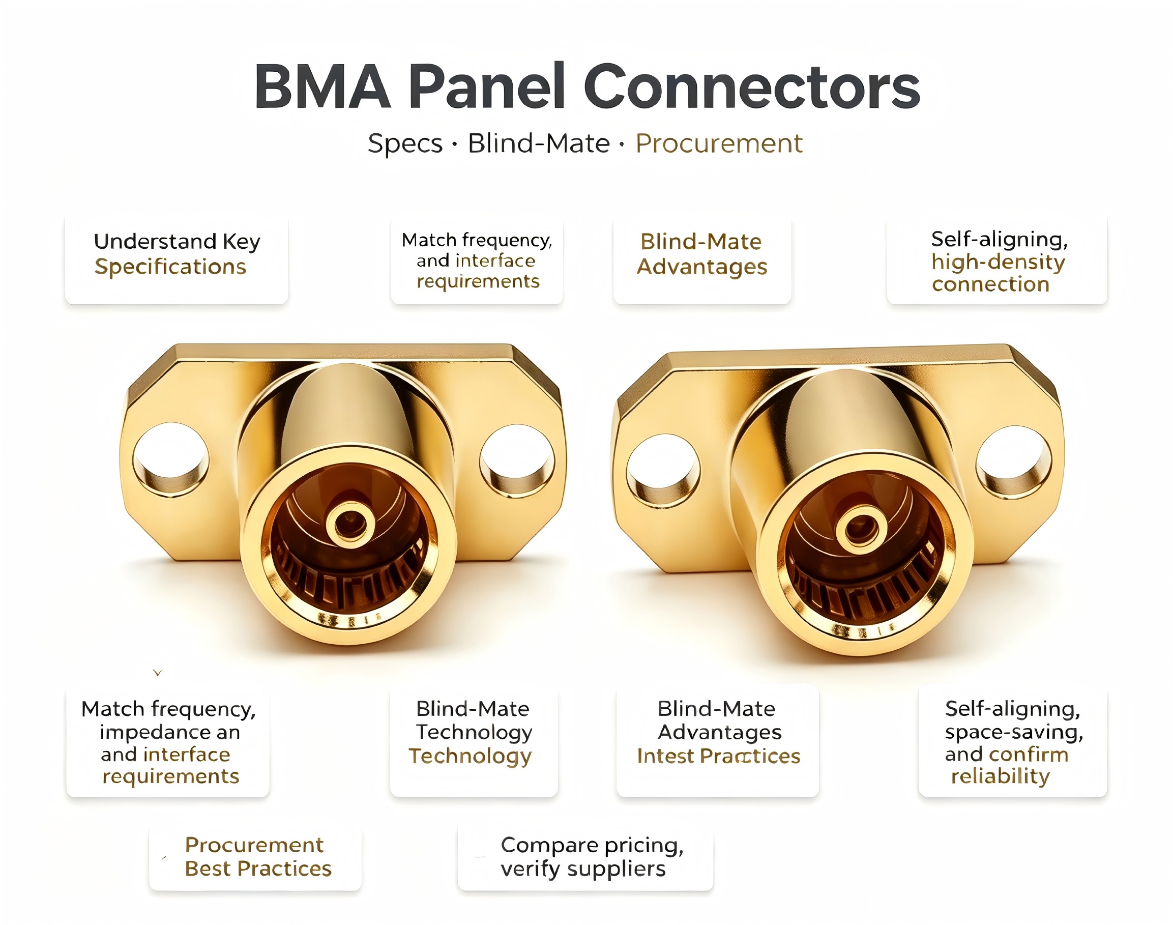 BMA Panel Connector Buying Guide: Specs, Rates & Best Practices